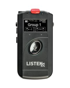 Listen Technologies ListenTALK Transceiver front view