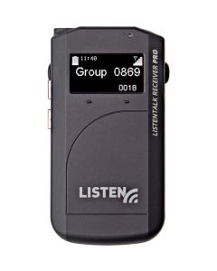 Listen Technologies LKR-11 ListenTALK digital receiver pro front view