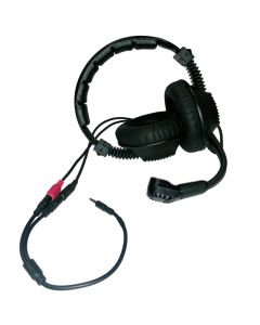 Williams AV MIC 168 heavy duty dual-muff headset microphone