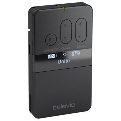 Televic Unite RP Bodypack Receiver Televic Unite RP Bodypack Receiver