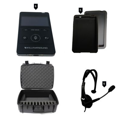 Williams AV DWS COM 6 400 wireless intercom system Williams AV DWS COM 6 400 wireless intercom system