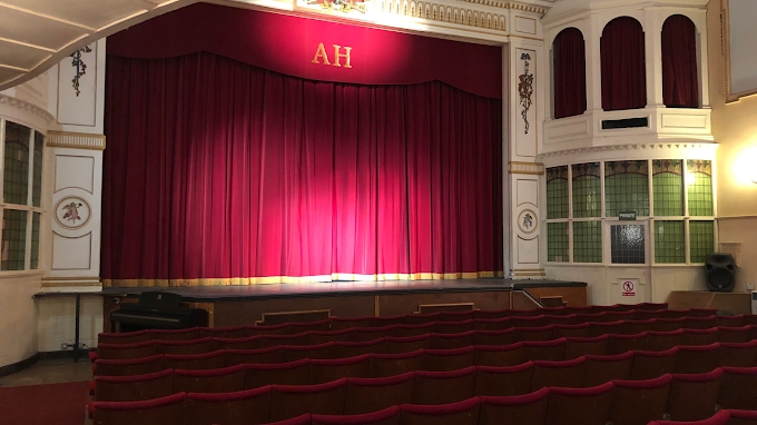 Albert Hall Victorian theatre in Llandrindod Wells