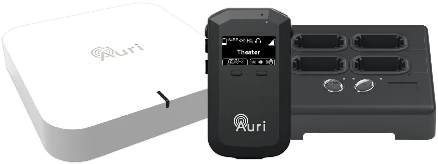Aura Auracast broadcast audio-based solution for assistive listening