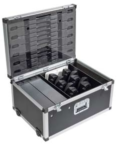 Wireless conference system transport case