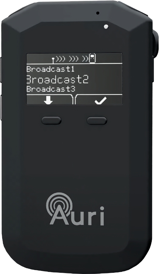 Auri RX1 auracast receiver