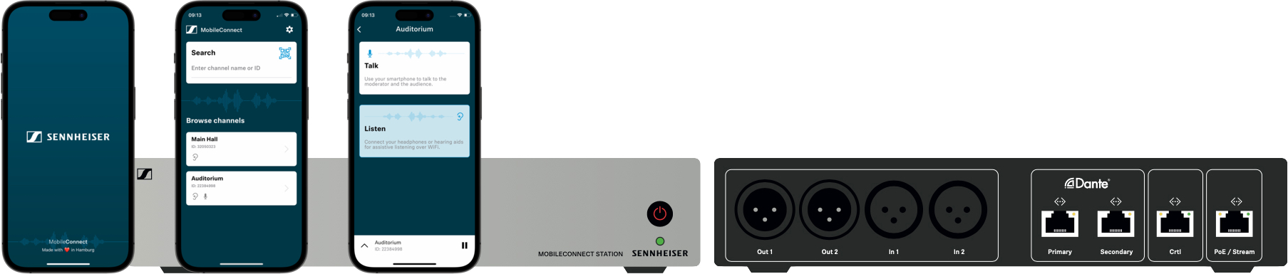 Sennheiser mobileconnect system