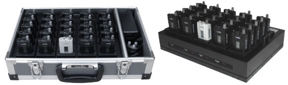 Tourtalk TT 40-C Charger can be removed from its transport case