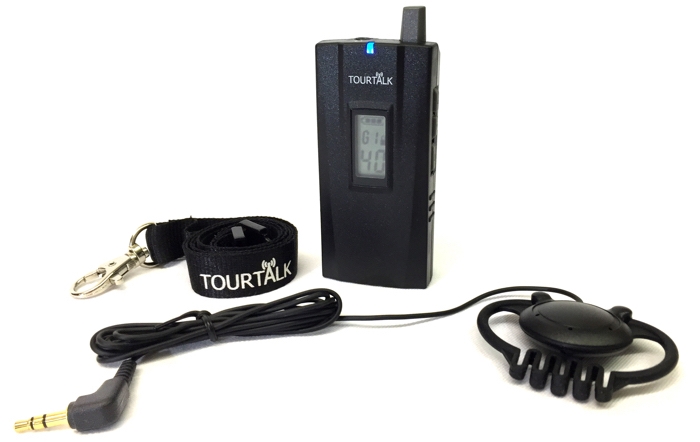 Tourtalk TT 40-R tour guide system receiver